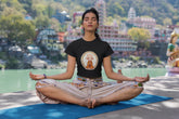 Crop Top with "Budda" Print